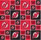 Sykel Enterprises NHL Team Cotton Fabric-New Jersey Devils Geometric Cotton Quilting Fabric